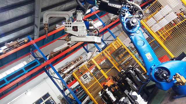 明升体育分享焊接机器人工作站的工作原理！